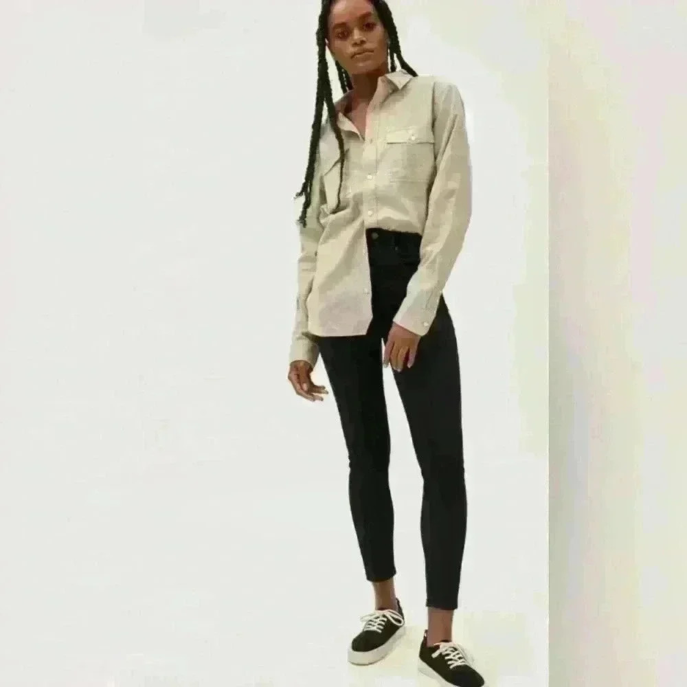 Everlane high rise skinny jeans , sz 28